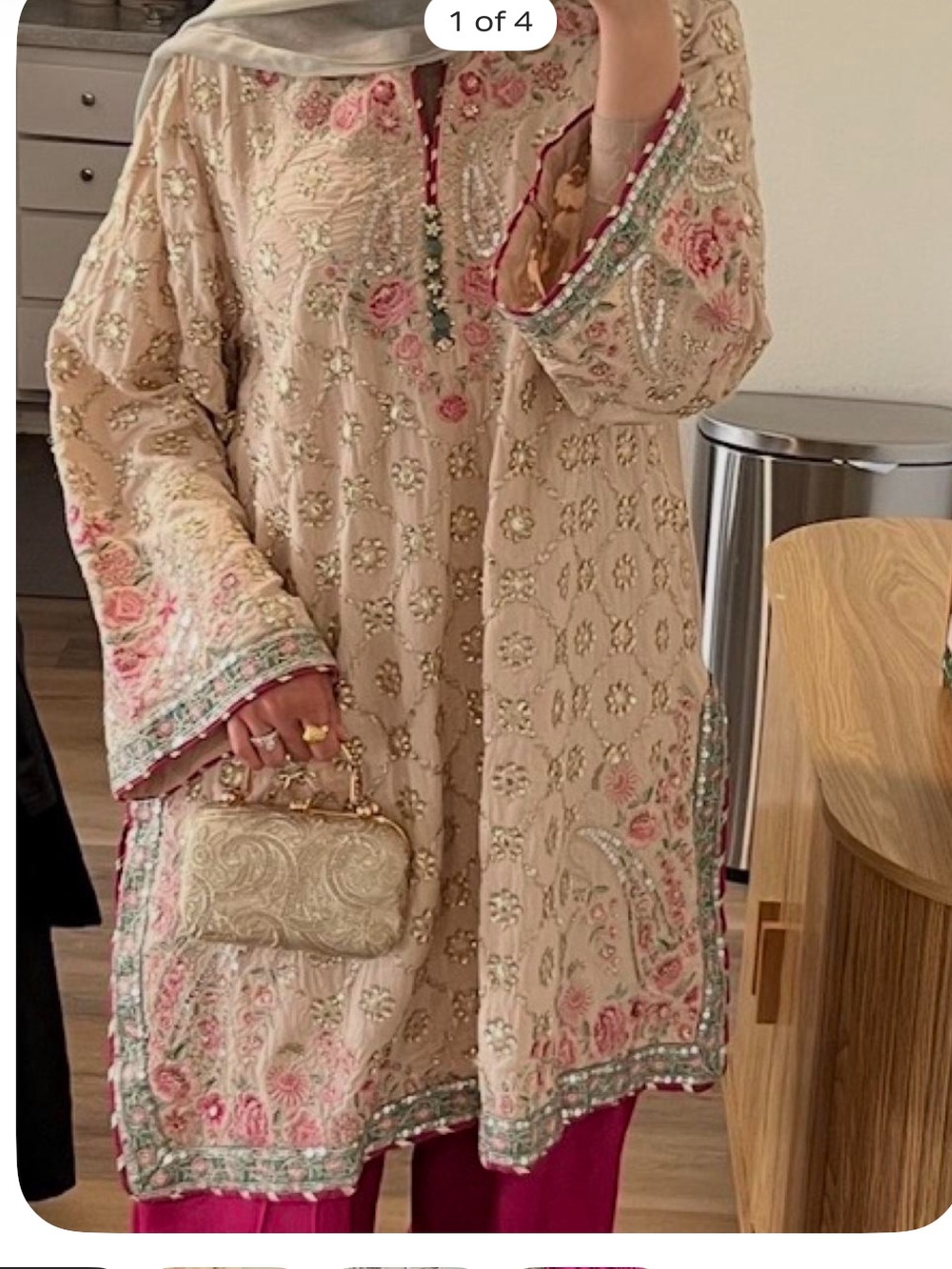 2 piece pakistani embroidered suit by ETHNC Brand